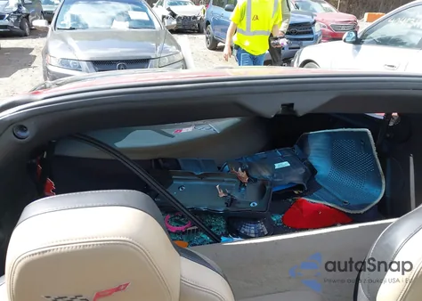 2012 Chevrolet Corvette из США, поврежденный, VIN 1G1YC2DW2C5106499